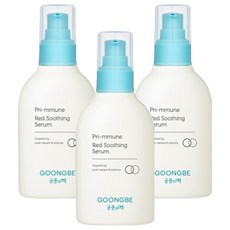 GOONGBE 宫中秘策 泛紅舒緩精華, 150ml, 3瓶