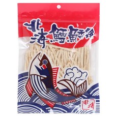 北海 乾魚片 魚肉零食 原味, 1個, 103g