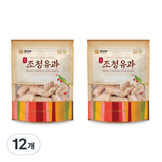 호정가 조청유과, 200g, 12개