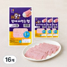 주부9단 밥에 싸먹는 햄, 60g, 16개