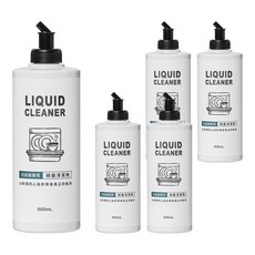 CHEF CLEAN 淨毒五郎 洗碗機專用碗盤清潔劑 500ml 植物萃取、高效去油、低泡沫設計 適用各品牌洗碗機, 5瓶