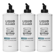 CHEF CLEAN 淨毒五郎 洗碗機專用碗盤清潔劑 500ml, 3瓶