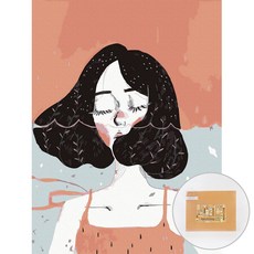 아트조이 DIY 명화그리기 30 x 40 cm, 단발 소녀, 1개