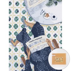 아트조이 DIY 명화그리기 30 x 40 cm, 브런치 타임, 1개