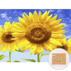 ARTJOY DIY繪畫畫作 40*30cm, 你好向日葵, 1個