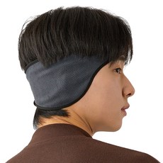 GRS 스포츠 귀마개형 방한 헤드밴드, 그레이, 1개