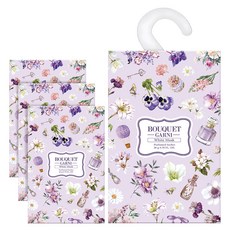 부케가르니 퍼퓸드 샤쉐 본품, 20g, 4개, 화이트머스크