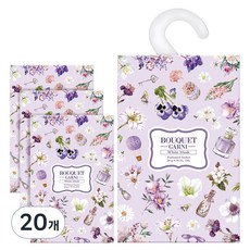 부케가르니 퍼퓸드 샤쉐 본품, 20g, 20개, 화이트머스크