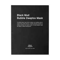 밀크터치 블랙 머드 버블 딥톡스 마스크 20ml, 5개