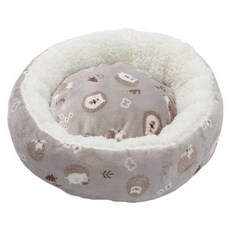 Dogfeet 舒眠圓睡床, 刺蝟灰, 1個