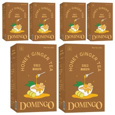 DOMINGO 蜂蜜薑茶包, 1.5g, 20包, 6盒