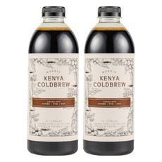 Marnis 肯亞冷萃咖啡原液 1L, 2個, 2入