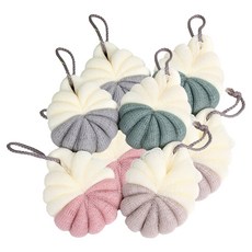 Queenco 簡約沐浴球, 混合顏色, 8個, 1入