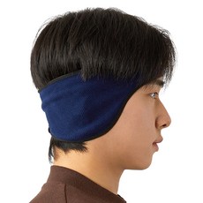 GRS 運動耳罩型防寒頭帶, 海軍藍, 1個