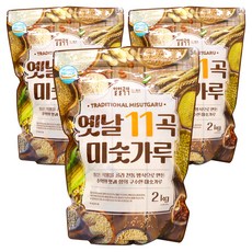 태광선식 옛날 11곡 미숫가루, 2kg, 3개