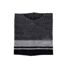 細緻高爾夫球保暖透氣圍脖, 灰色的