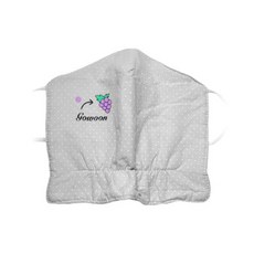 細膩高爾夫球亞紗棉多功能高爾夫面罩, 灰色