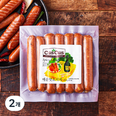 오뗄쿠스쿠스 매운맛 소시지, 250g, 2개