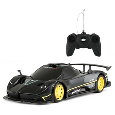 RASTAR 星輝 1 : 24 帕加尼 Zonda R 遙控車 38010, 黑色, 1個