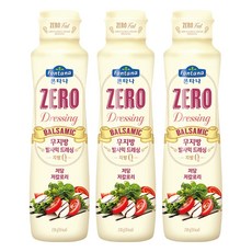 폰타나 무지방 발사믹 드레싱, 230g, 3개