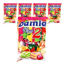 tayas 雙色什錦軟糖 熱帶水果口味, 1kg, 5袋