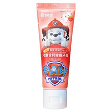 Lab52 齒妍堂 汪汪隊 兒童含鈣無氟牙膏系列 草莓, 60g, 1條