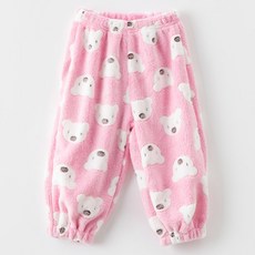 오즈키즈 아동용 코비베어 실내복 보온 수면바지