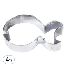 WAI YIP 金魚餅乾模具, 4個