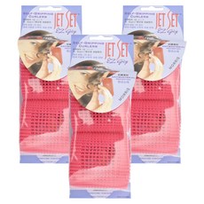 噴氣式髮捲, 粉紅色, 6個