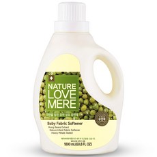 NATURE LOVE MERE 綠豆幼兒衣物柔軟精, 1.8L, 1罐