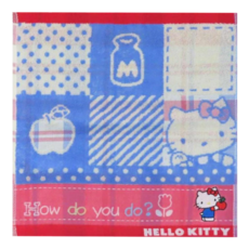 MARUSHIN 丸真 Hello Kitty 毛巾 34x36CM 100%棉, 1條