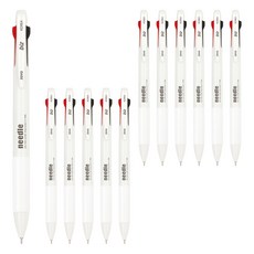 JAVAPEN N-Jet 3 原子筆 0.7 mm, 灰色, 12個