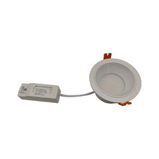 DANCELIGHT 舞光 LED 9公分波爾防眩崁燈 9W, 時尚白款