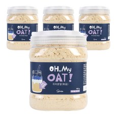 우리가스토리 오 마이 오트 볶은귀리분말, 900g, 4개