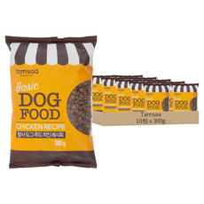 Tamsaa 6free 狗飼料 基礎雞肉配方, 雞肉, 300g, 10包