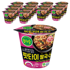오뚜기 컵누들 팟타이 쌀국수, 50g, 15개