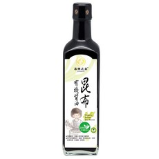 JOYSPRING 喜樂之泉 有機昆布醬油, 500g, 1瓶