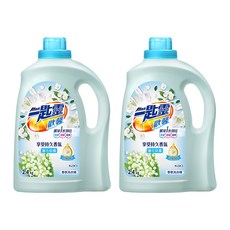 Attack 一匙靈 台灣公司貨 歡馨香氛洗衣精 幽谷鈴蘭香, 2.4kg, 2桶