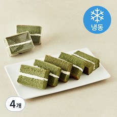 떡편 콩고물 쑥 쌀케이크 (냉동), 30g, 9개입, 4개