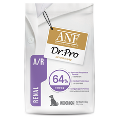 ANF 닥터프로 독 처방식 사료, 신장, 1.2kg, 1개