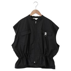 女款尼龍舒適抽繩夾克 66653