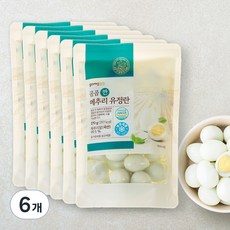 곰곰 깐메추리 유정란, 270g, 6봉