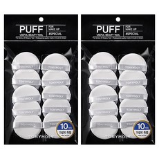 TONYMOLY 氣墊粉撲, 單色, 2組