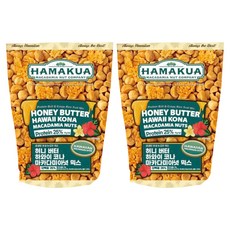 HAMAKUA 蜂蜜奶油夏威夷科納夏威夷豆綜合堅果, 2個, 75g