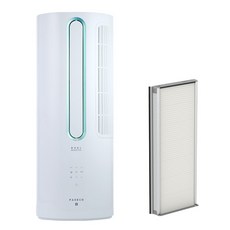 파세코 19㎡(5.8평형) 듀얼인버터 창문형 에어컨 3세대 방문설치, PWA-3300WP, 기본+모헤어 추가키트98cm