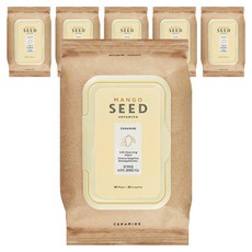 더페이스샵 망고씨드 실크보습 소프트 클렌징 티슈, 50매입, 6개