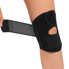 Bodyq 袖套式護膝, 1個, 黑色
