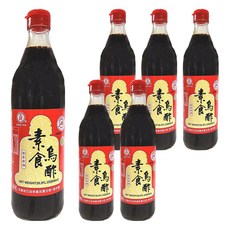 工研 素食烏醋 600ml – 專為素食主義者打造, 6瓶