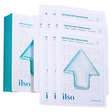 ilso 胜肽毛孔緊緻面膜, 10片, 1盒