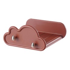 Modeun Yangpum 雲朵迷你層架包包掛鉤, 紅色, 1個